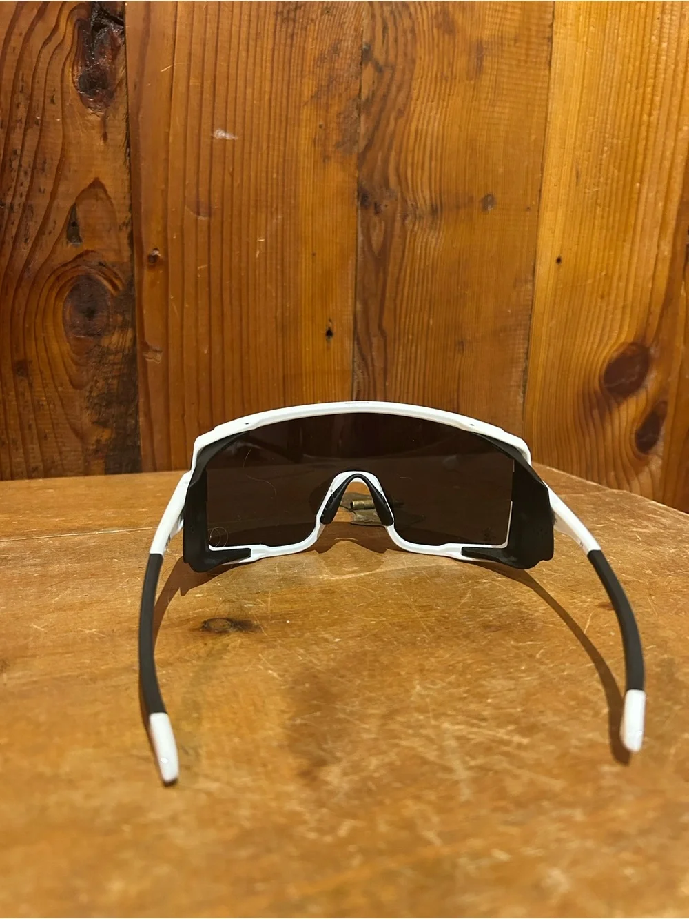 SMITH White and Black Shift Pursuit Glasses with Case and Strap